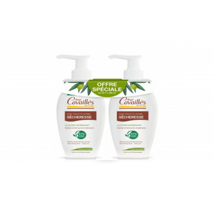 roge cavailles soin toilette intime secheresse lot de 2 250ml