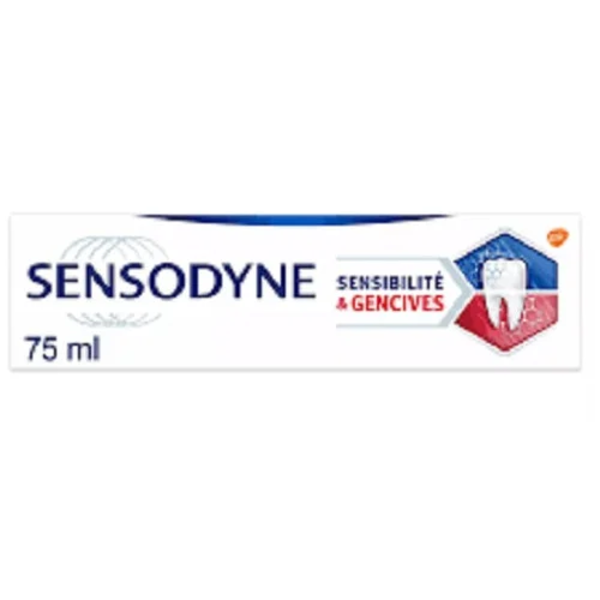 sensodyne-dentifrice-sensibilite-gencives-75ml sensodyne dentifrice sensibilité et gencives 75ml